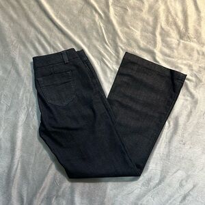 Banana Republic Trouser Jeans. Wide leg jeans. Size 4 Petite